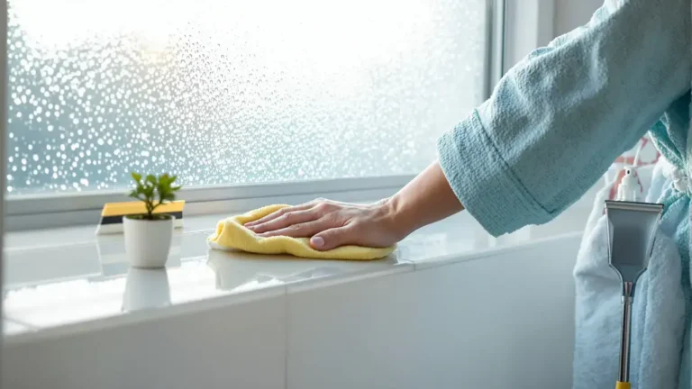 1 minuta denně pro zabránění plísni na spárách vaší koupelny