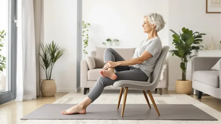 Tato cvičení na židli po padesátce mohou proměnit vaše bolesti zad ve sílu za méně než 15 minut
